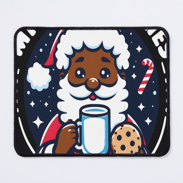 Item preview, Black Santa Claus Funny Christmas designed and sold by KitonicTees.