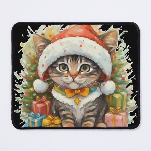 Item preview, Christmas Kitten designed and sold by PixelRealm.