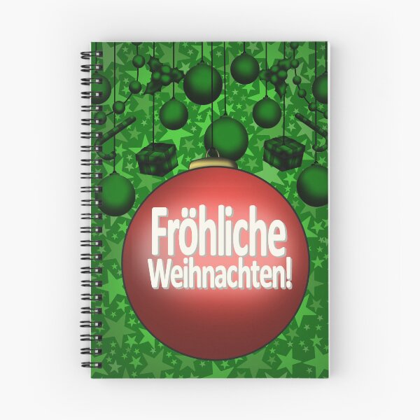 Item preview, fröhliche weihnachten weihnachtskugel designed and sold by ZiphGames.