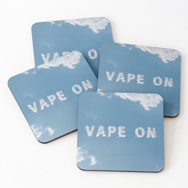 Item preview, Vape On Clouds (square) designed and sold by Vapeorama.