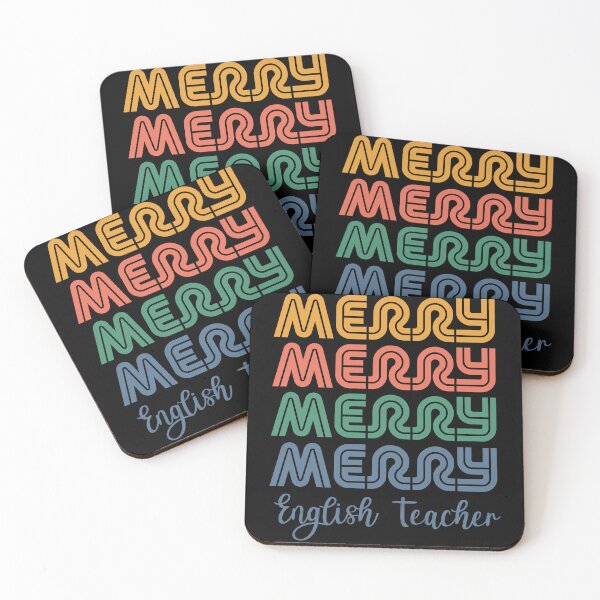 Item preview, Englich teacher, merry christmas designed and sold by Reflect33.