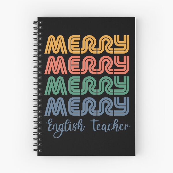 Item preview, Englich teacher, merry christmas designed and sold by Reflect33.
