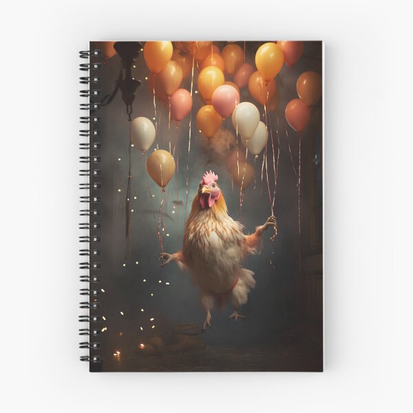 Item preview, Chicken With Balloons Funny Gifts For Everyone designed and sold by LuNkyRose.