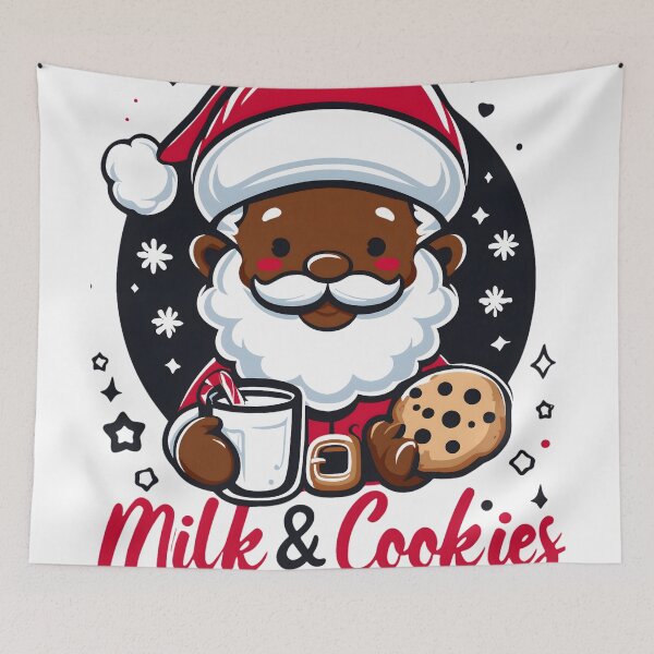 Item preview, Black Santa Claus Christmas Merry  designed and sold by KitonicTees.