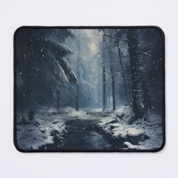 Item preview, Snowstorm in Pine Forest designed and sold by Hartbecke.