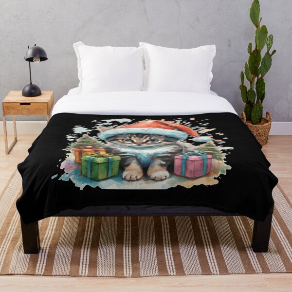 Item preview, gatito de navidad designed and sold by PixelRealm.