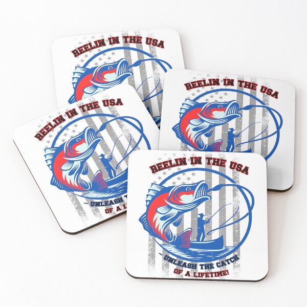 Item preview, Reelin in the USA unleash the catch of a lifetime designed and sold by ArtFeverShop.