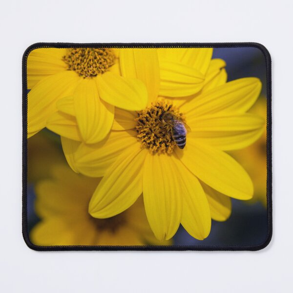 Item preview, Bee On Wild Sunflower designed and sold by SweepingShadows.