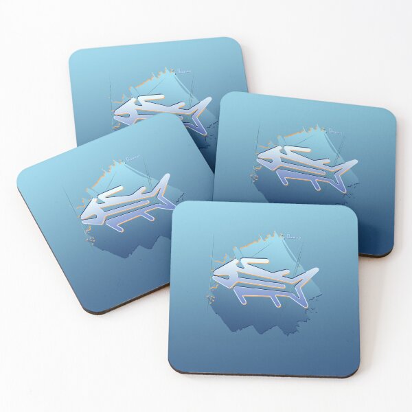 Item preview, Zany Nazca Geoglyph - The Fish  designed and sold by kernowerno.