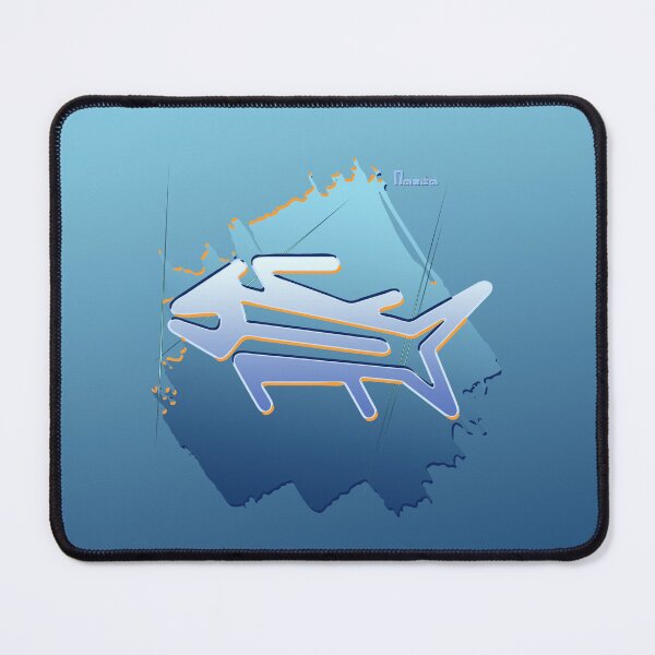 Item preview, Zany Nazca Geoglyph - The Fish designed and sold by kernowerno.