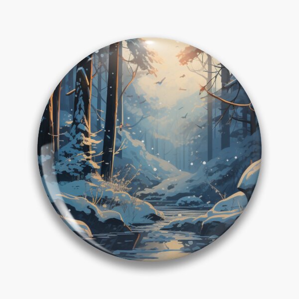 Item preview, Pine Forest in a Snowstorm designed and sold by Hartbecke.