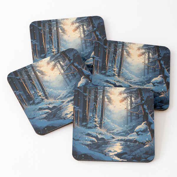 Item preview, Pine Forest in a Snowstorm designed and sold by Hartbecke.
