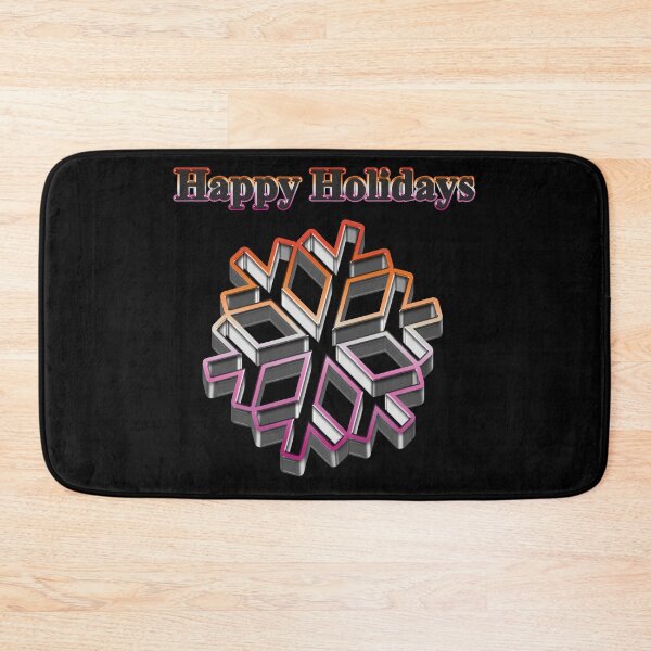 Item preview, Cookie cutter Snow Flake LGBT Happy Holidays Lesbian Pride designed and sold by TheirChoice.
