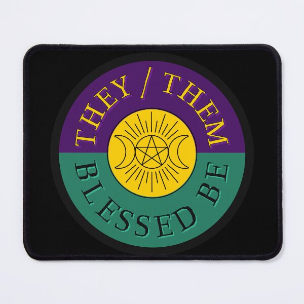 Item preview, They / Them; Blessed Be designed and sold by MxA19.