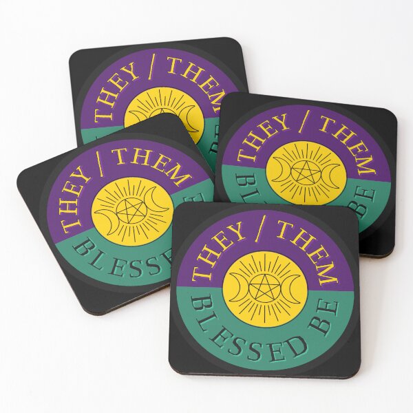 Item preview, They / Them; Blessed Be designed and sold by MxA19.