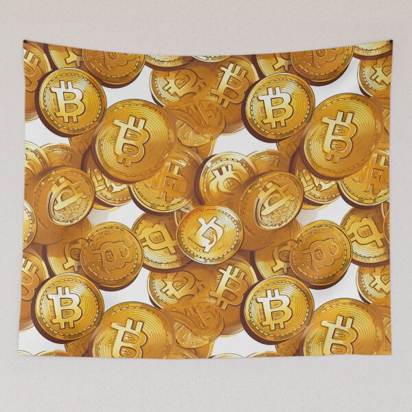 Item preview, BTC Seamless Pattern Design designed and sold by holistech.