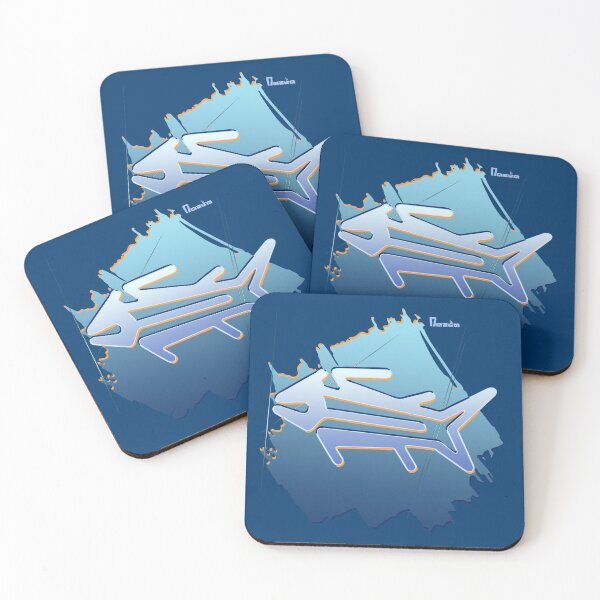 Item preview, Zany Nazca Lines - Fish designed and sold by kernowerno.