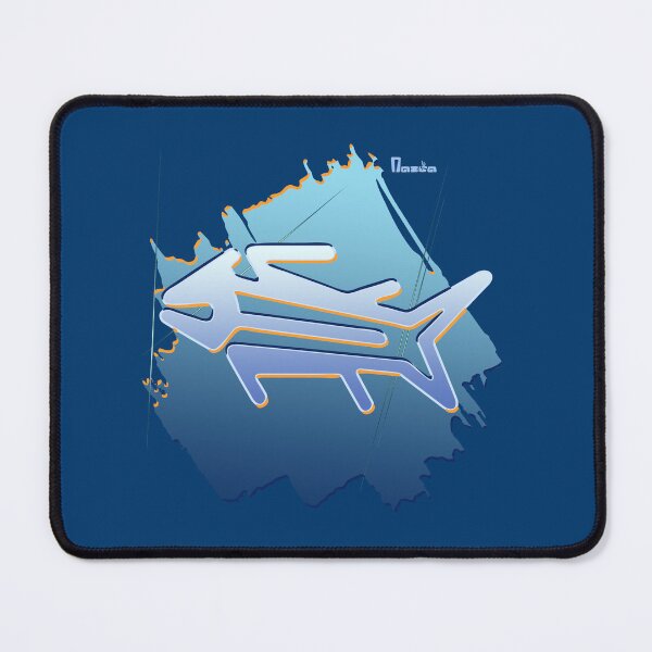 Item preview, Zany Nazca Lines - Fish designed and sold by kernowerno.