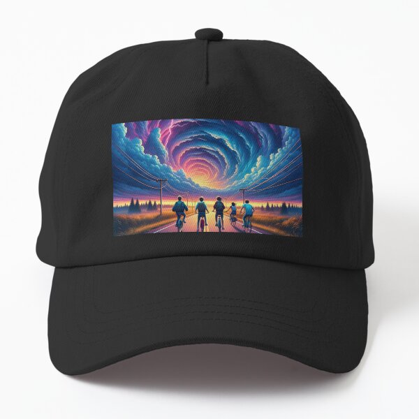 Item preview, Stranger Things Dustin, Mike, Will, Lucas and Once Classic Moment Redesign designed and sold by Trendjoy.