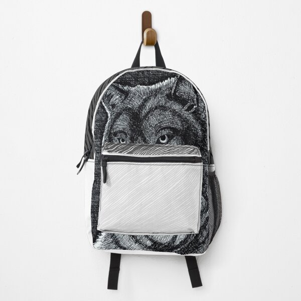 Item preview, Wolf in cross-hatching with ink and dip pen. designed and sold by atelieamoraes.
