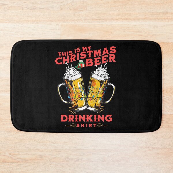 Item preview, This Is My Christmas Beer Drinking Shirt Funny Xmas Santa Christmas Lights Cute Holiday designed and sold by CarantinedChaos.
