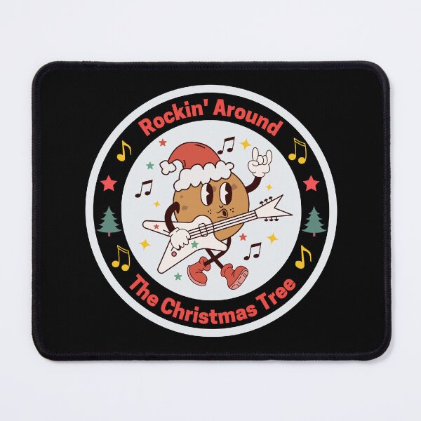Item preview, Rockin Around The Christmas Tree Funny Rocker Music designed and sold by Got2BSnazzy.