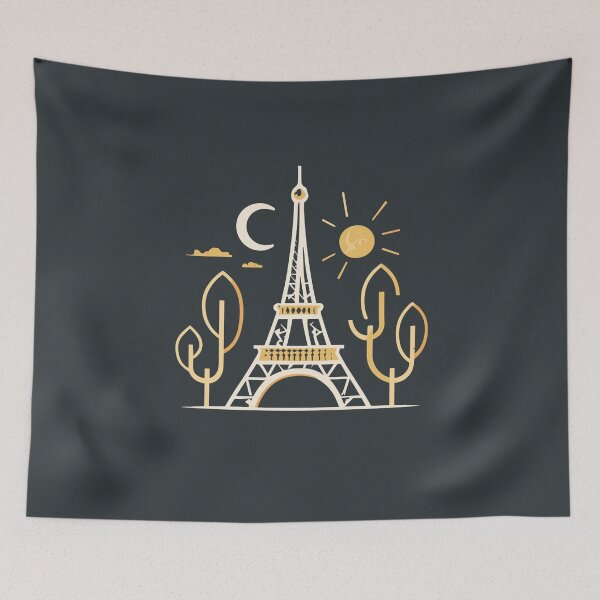 Item preview, Tour Eiffel - Eiffel Tower designed and sold by Sketch-Shack.