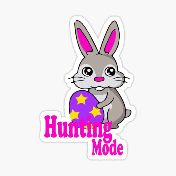 Item preview, Easter Hunting Bunny  designed and sold by peterparkertay.
