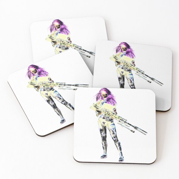 Item preview, Neon Commando: The Elite Cyber-Sniper designed and sold by Veltie.