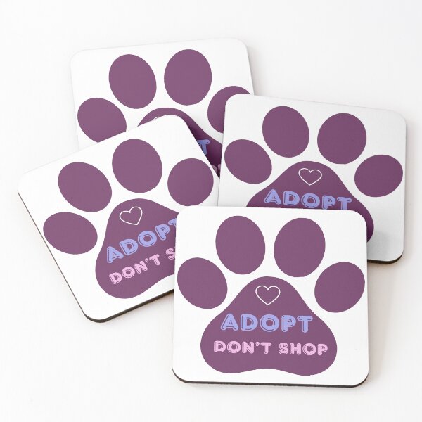 Item preview, Adopt Don't Shop designed and sold by logicandcrazy.