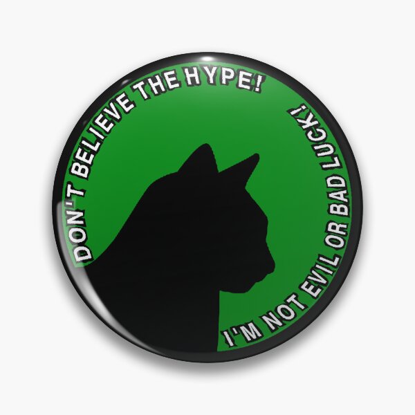 Item preview, Black Cat False Hype designed and sold by BradyRainMedia.