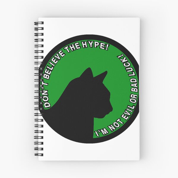Item preview, Black Cat False Hype designed and sold by BradyRainMedia.