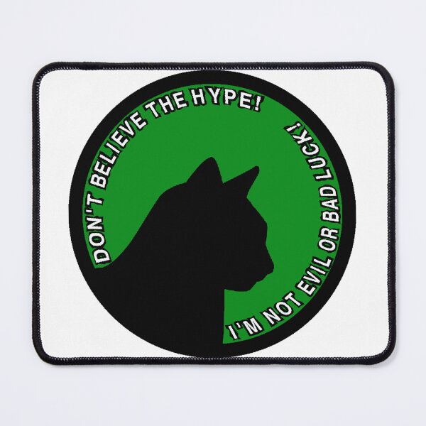Item preview, Black Cat False Hype designed and sold by BradyRainMedia.