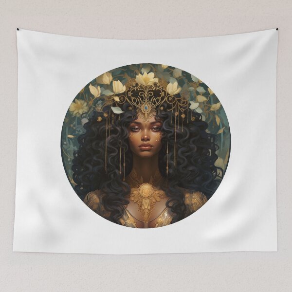 Item preview, Afro Art Nouveau designed and sold by MendaciousMina.