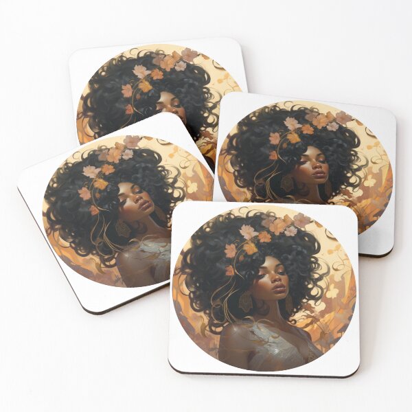 Item preview, Afro Art Nouveau designed and sold by MendaciousMina.