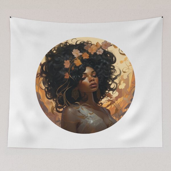 Item preview, Afro Art Nouveau designed and sold by MendaciousMina.