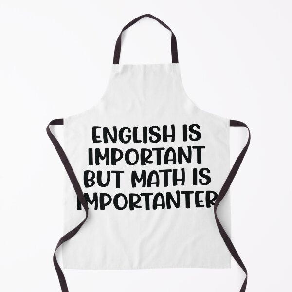 Item preview, English is important but math is importanter designed and sold by ScienceCorner.