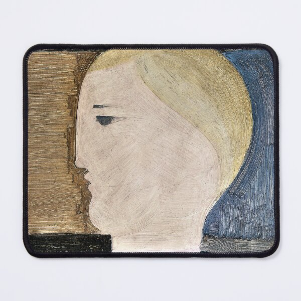 Item preview, Oskar Schlemmer, half length to the left, 1924 designed and sold by SEEMUELLER.