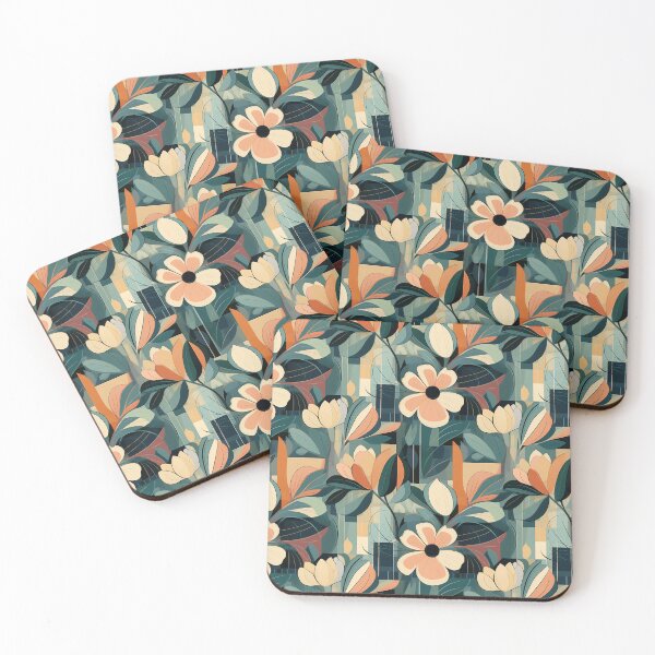 Item preview, floral, art deco style #2 designed and sold by darkartsflowers.