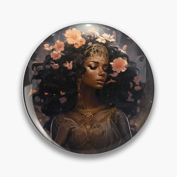 Item preview, Afro Art Nouveau designed and sold by MendaciousMina.