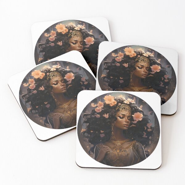 Item preview, Afro Art Nouveau designed and sold by MendaciousMina.
