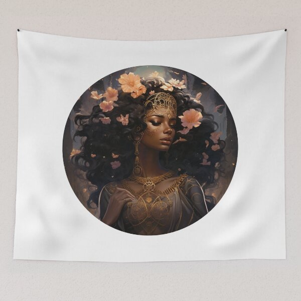 Item preview, Afro Art Nouveau designed and sold by MendaciousMina.