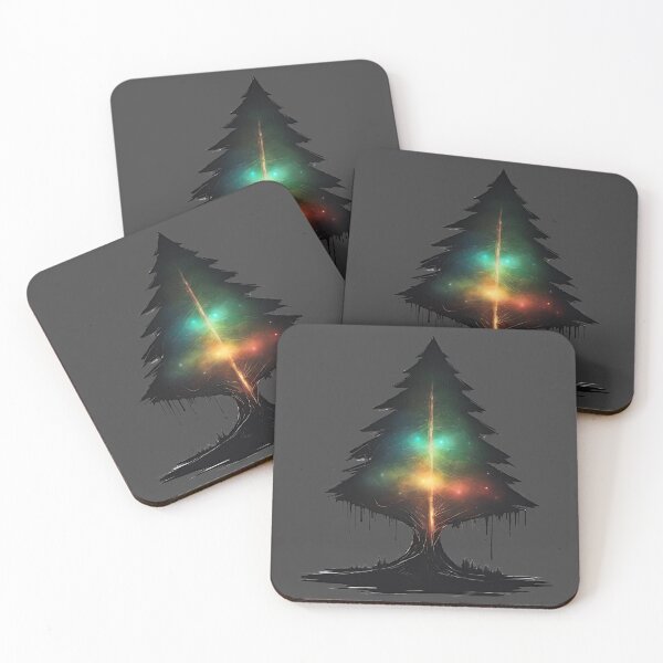 Item preview, Dark Apocalyptic Christmas Tree, Amazing Creepy Atmosphere designed and sold by Aquillashop.