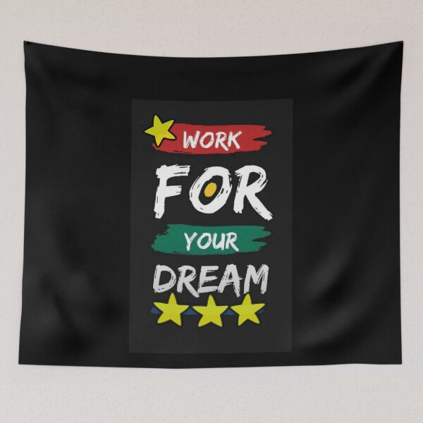 Item preview, Work hard for your dream designed and sold by Mr7Williams.