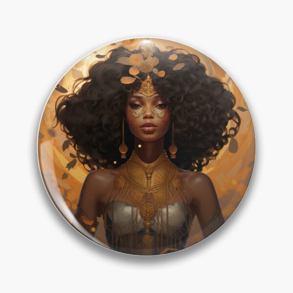 Item preview, Afro Art Nouveau designed and sold by MendaciousMina.
