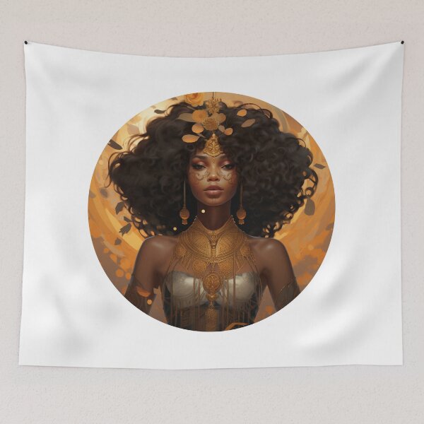 Item preview, Afro Art Nouveau designed and sold by MendaciousMina.