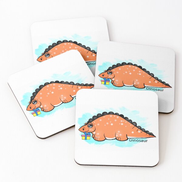 Item preview, Season's greetings - Happy Dinosaur  designed and sold by Shirley cute art .