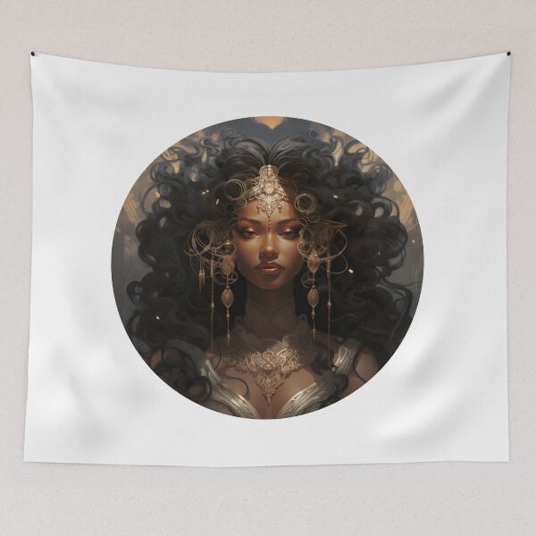 Item preview, Afro Art Nouveau designed and sold by MendaciousMina.
