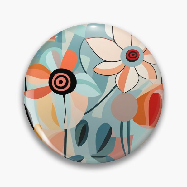 Item preview, modern fun floral #2 designed and sold by darkartsflowers.