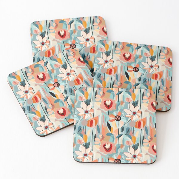 Item preview, modern fun floral #2 designed and sold by darkartsflowers.
